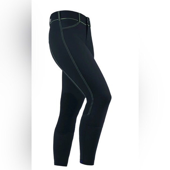 Irideon Pants - 🐎 Irideon Women's Zanzibar Knee Patch Breeches